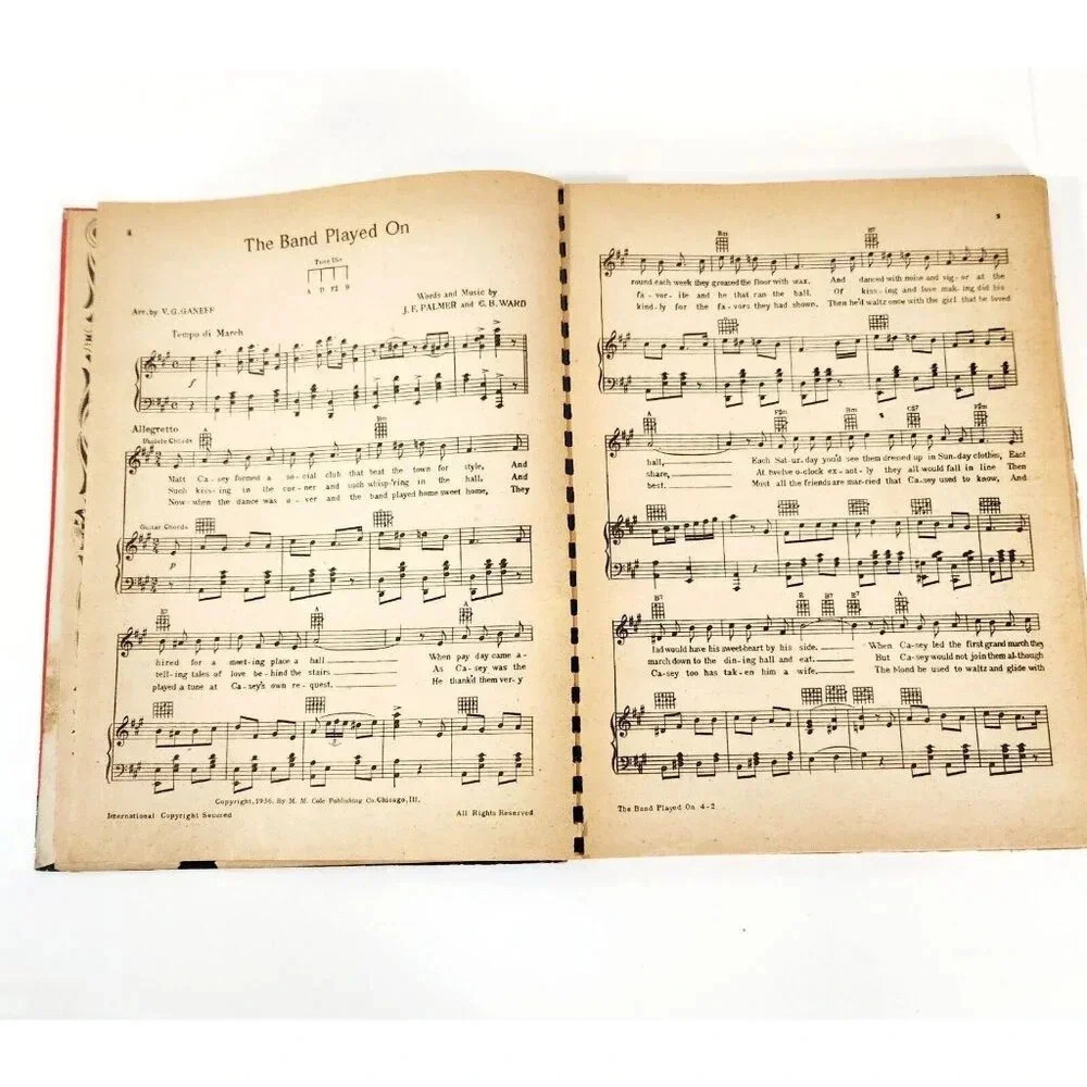 ALBUM OF FAVORITE SONGS Of The Gay 90s, Cole Ed (1942) M. M. Cole Music … - Picture 7 of 7